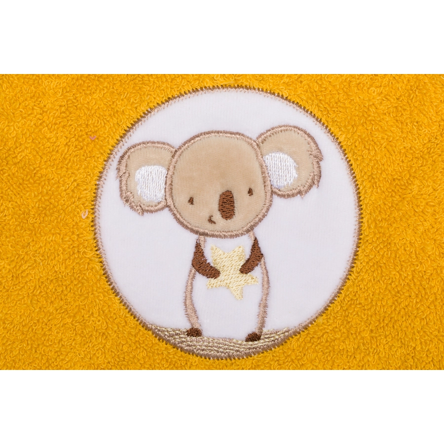 fillikid Kapuzenbadetuch Koala honey 75x75 cm