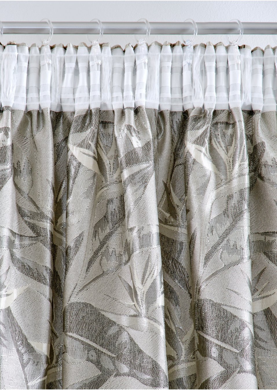 Panneau jacquard avec motif floral (1 pce.)