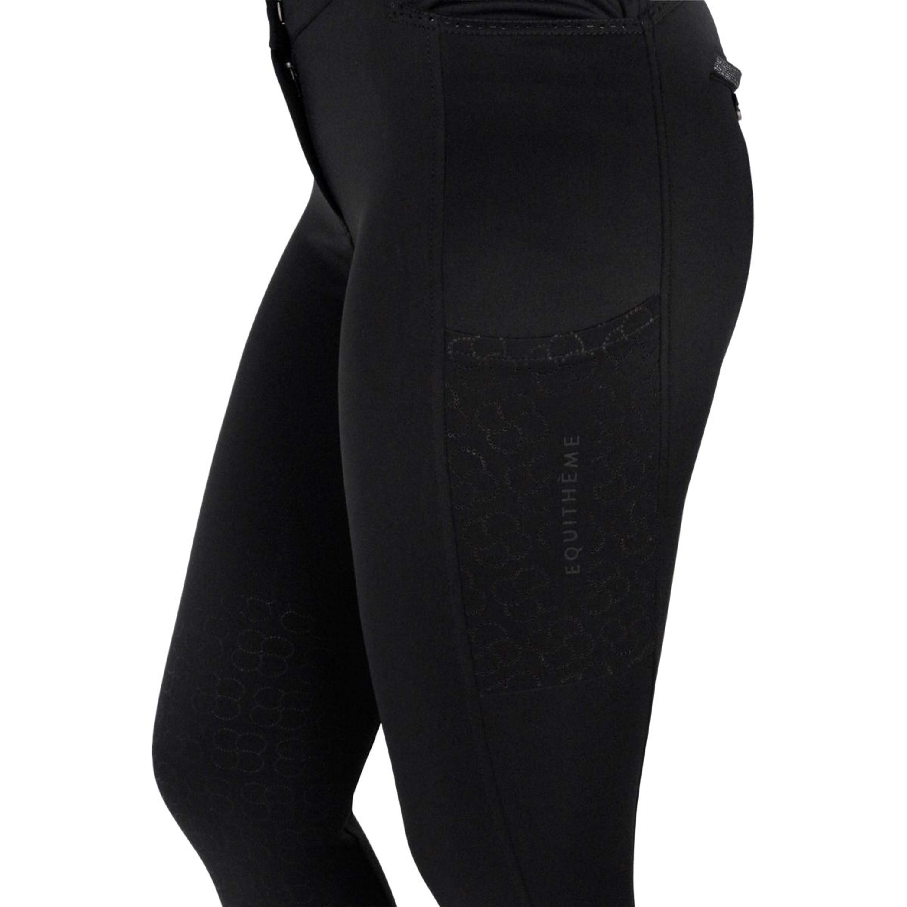 EQUITHÈME Rijbroek Capucine Full Grip Zwart