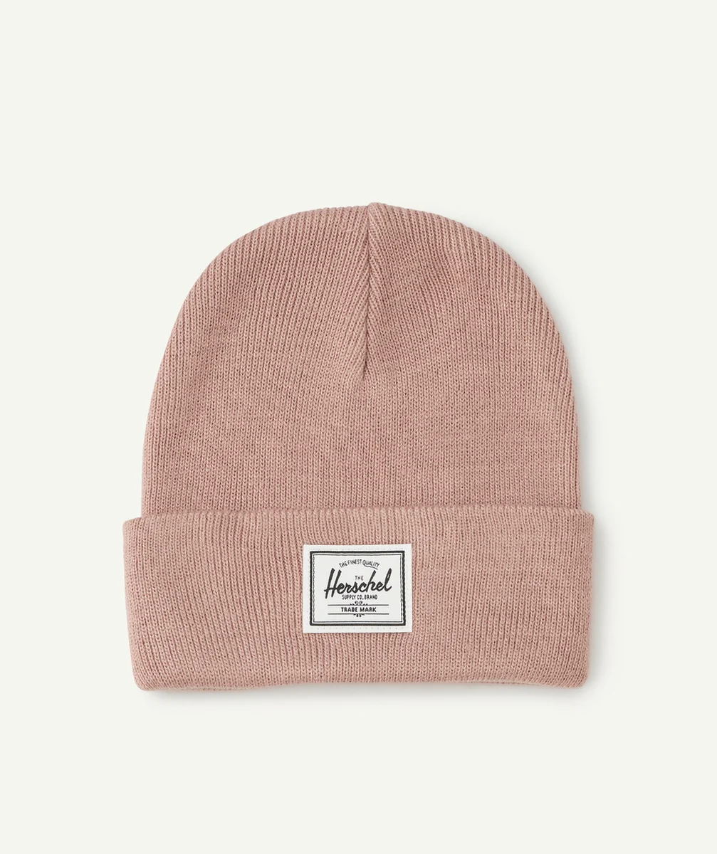 HERSCHELBONNET 2-4 ANS ELMER BEANIE EN MAILLE ROSE