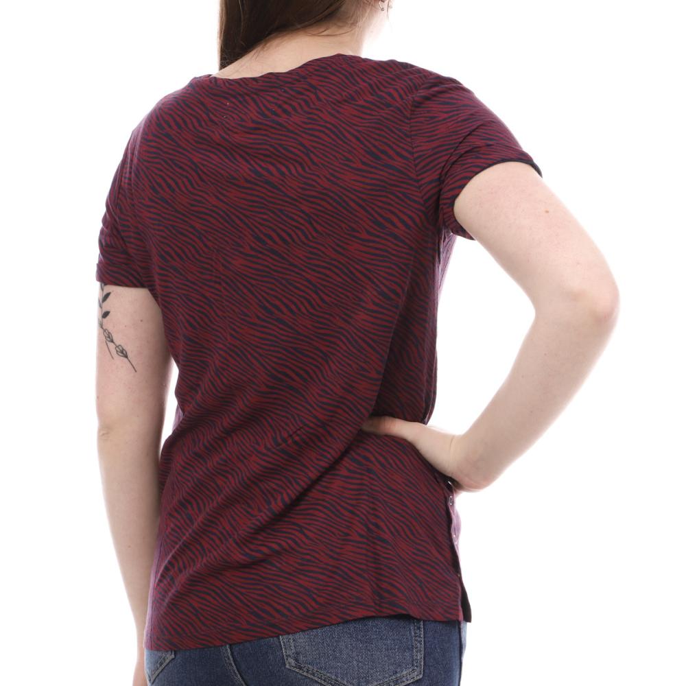 Lee Cooper T-shirt Marine/Rouge Femme Lee Cooper Odla