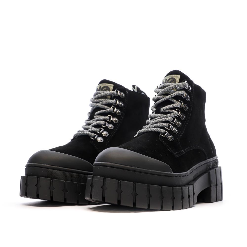 No Name Boots Noires Femme No Name Kross Low KNXE-VS04-15