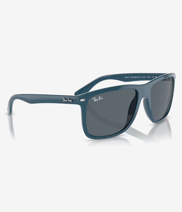 Ray-Ban Boyfriend Two Sonnenbrille 57mm (blue)