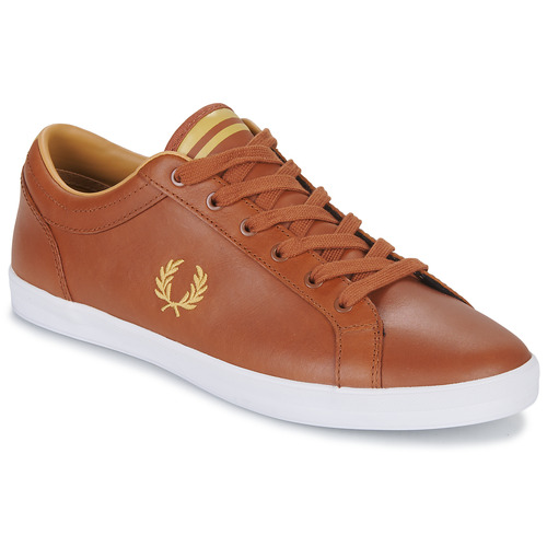 Fred Perry - BASELINE LEATHER - Marron