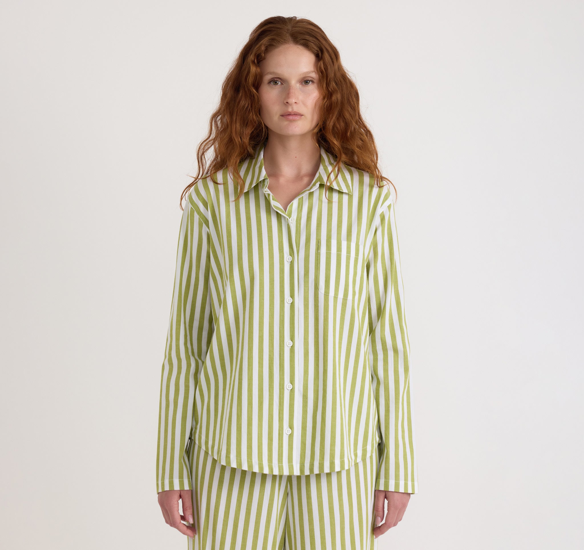 ORGANIC COTTON<br>Core Sleep Poplin Shirt