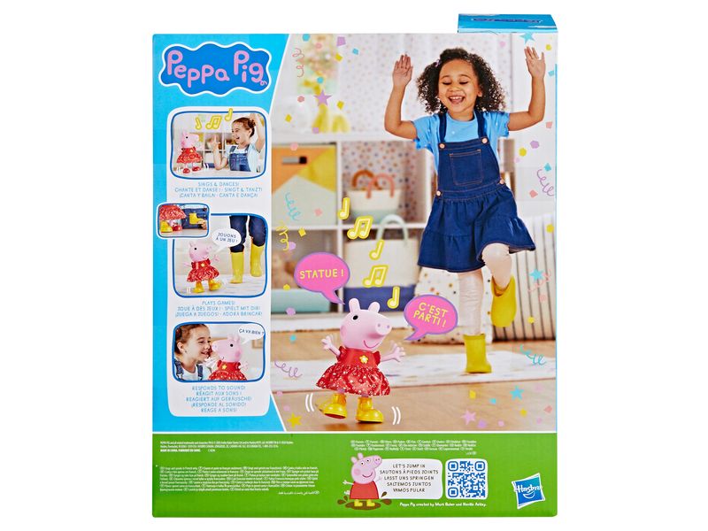Hasbro Spielfigurenset Peppas Matschepfützen-Party -FR- Interaktive Puppe mit Soundeffekten