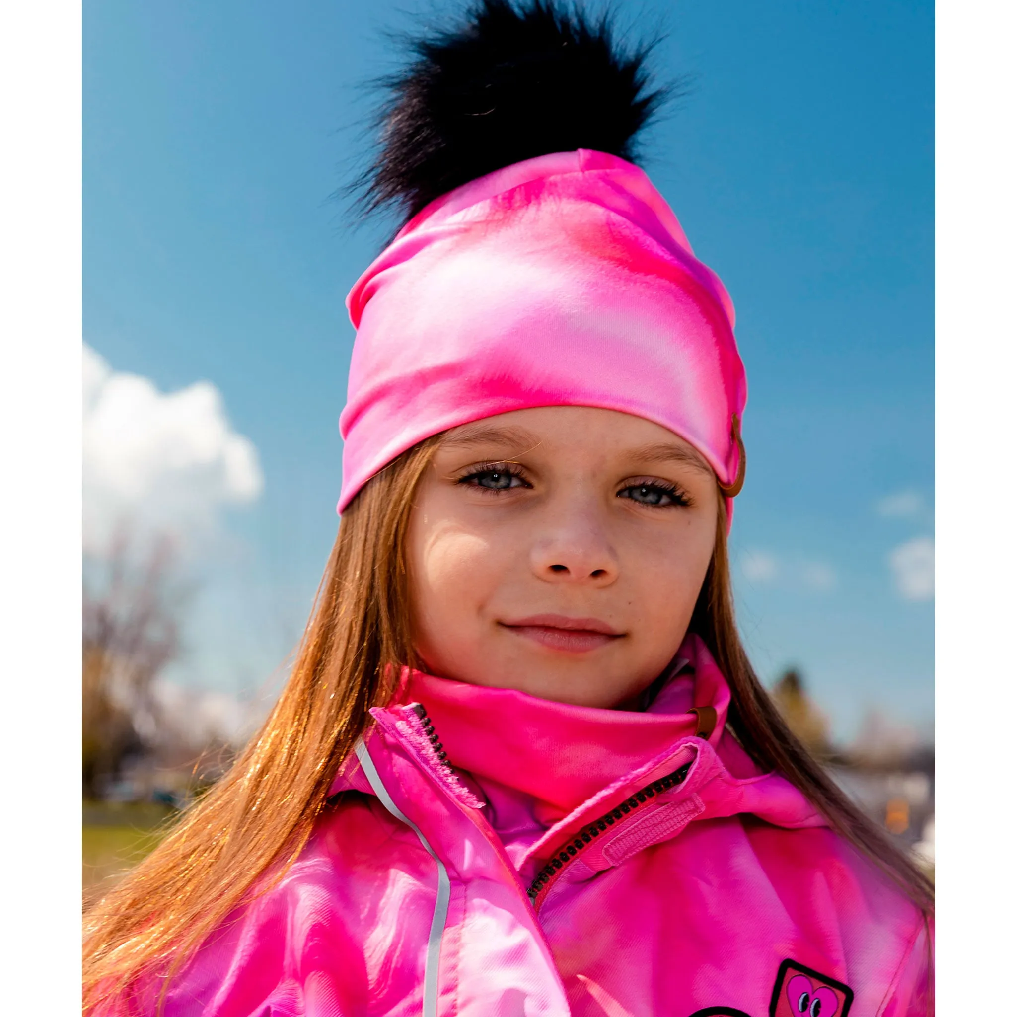Deux par Deux Cache-Cou Fuschia 3-14ans
