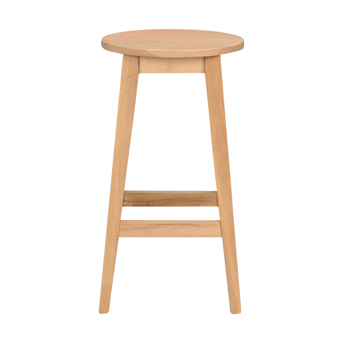 Houten barkruk Austin - zithoogte 65 cm Austin houten barkruk naturel- 65 cm