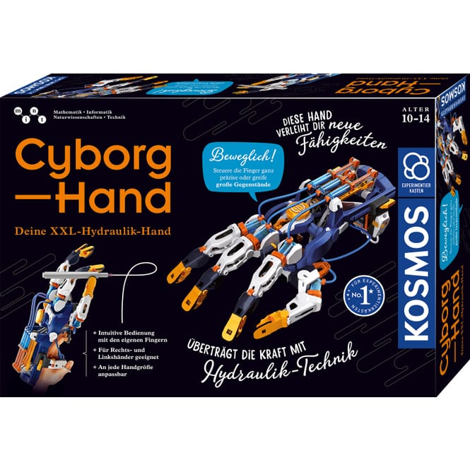 Cyborg-Hand - Deine XXL-Hydraulik-Hand