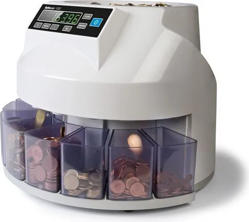 Mønttæller Safescan 1250 Basic - coin counter - Kun til Euro
