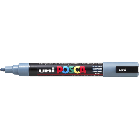 Posca PC5M vandbaseret tusch - skifergrå