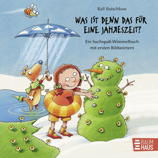 Was ist denn das für eine Jahrezeit? - Ein Suchspaß-Wimmelbuch mit ersten Bildwörtern