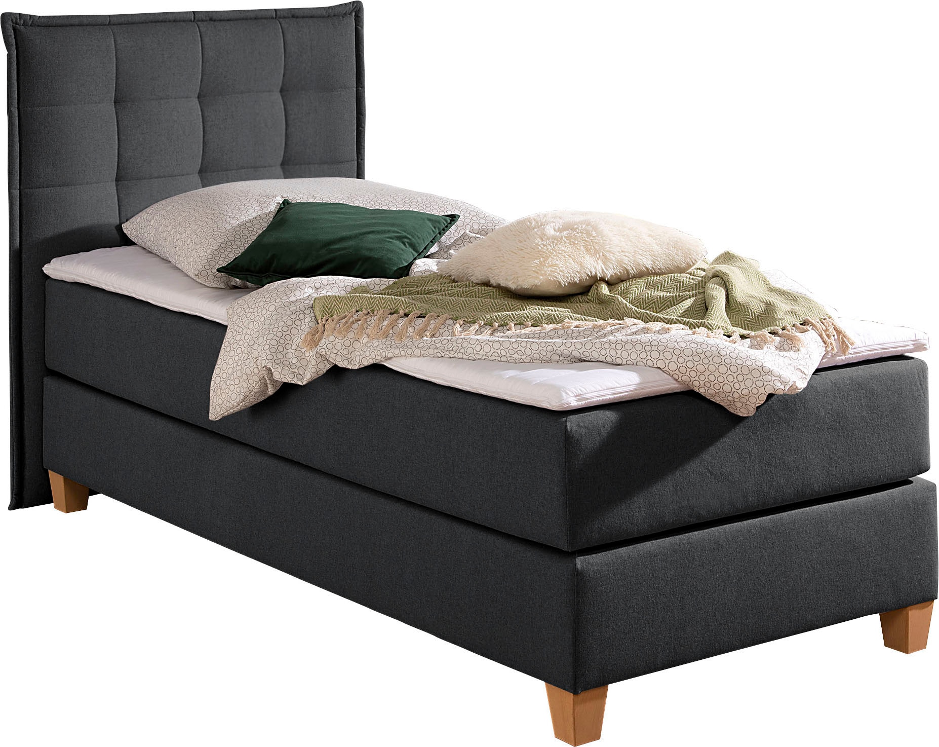 Home affaire Boxspringbett inklusive Komfortschaum-Topper
