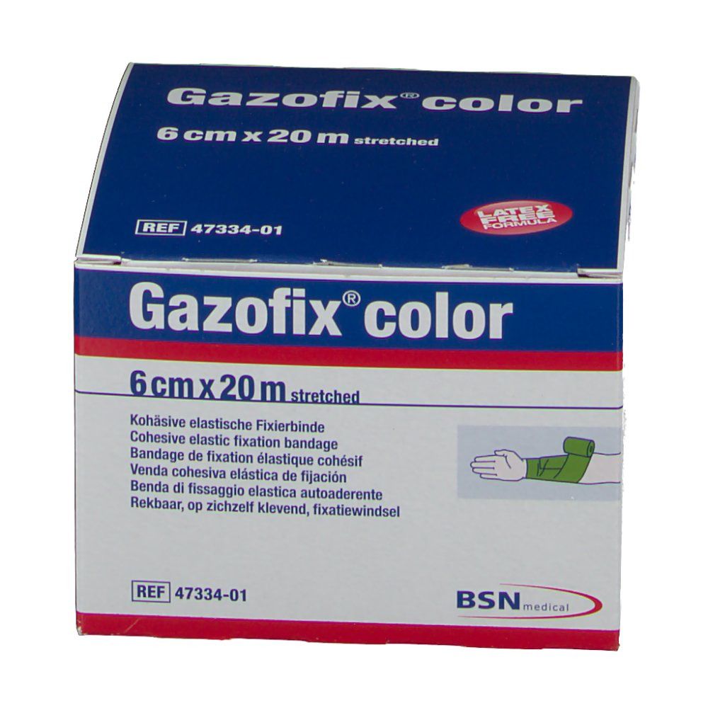 Gazofix® color 6 cm x 20 m grün