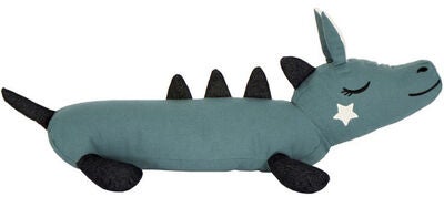 Roommate Kosedyr Mini Drage 25 cm, Sea Grey