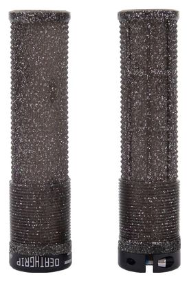 Paire de Grips DMR DeathGrip Flangeless Gris Galaxy
