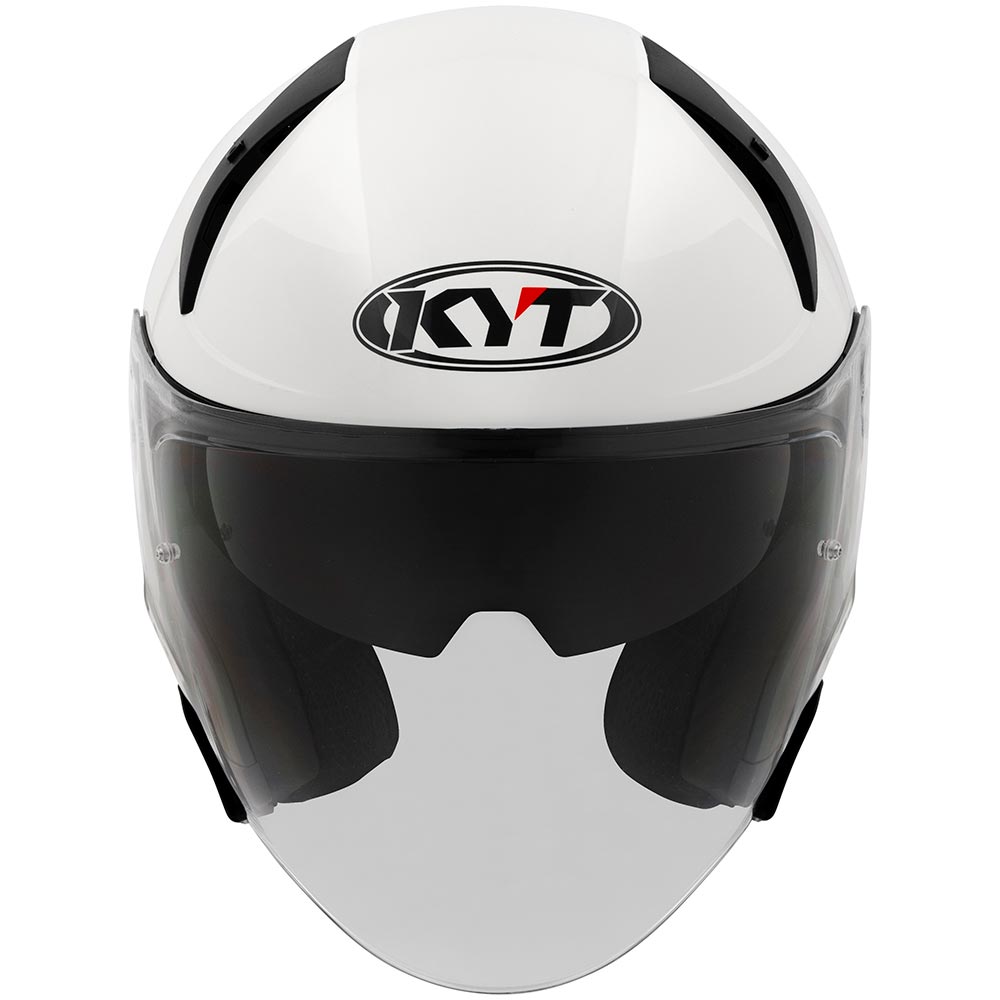 kyt - Casque TTR-Jet Plain Blanc