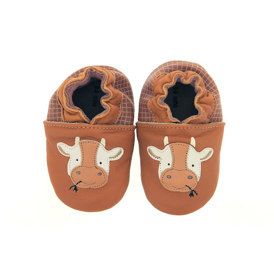 Chaussons Funny Cow   Marron        de               Robeez