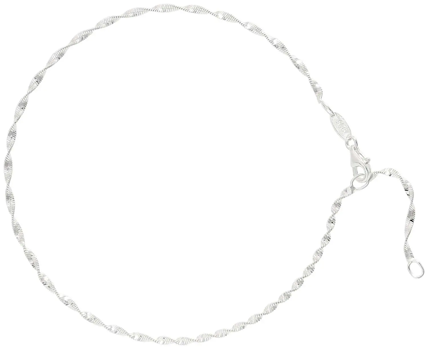 Fußkettchen - Twisted Chain