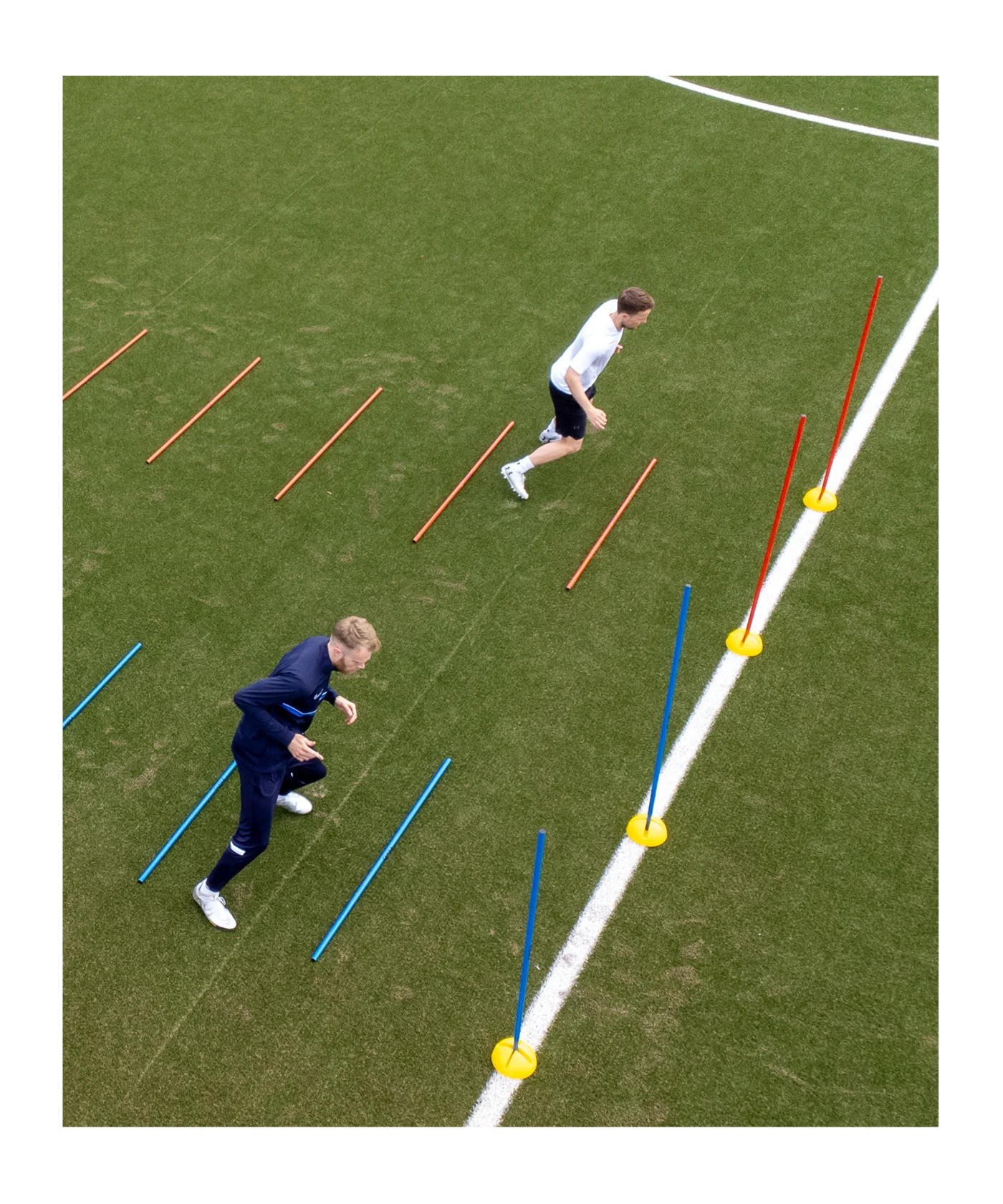 Cawila Trainingsstange M | 1,00m | Ø 25mm | Blau