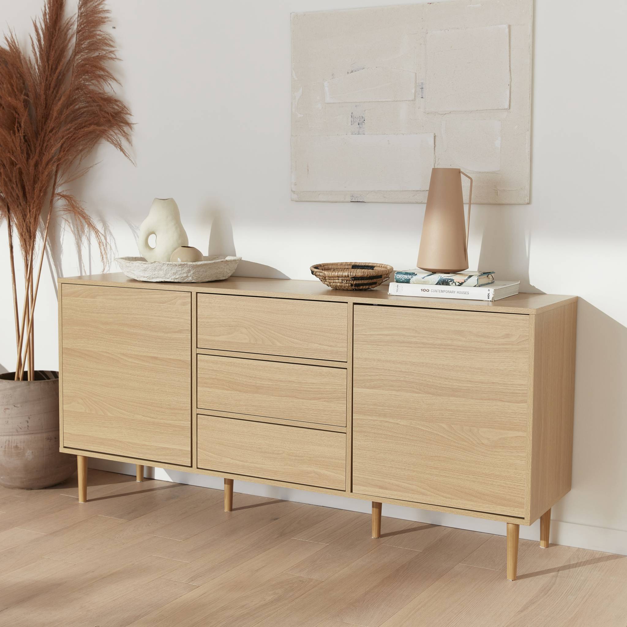 sweeek - Dressoir 160cm met twee deurtjes