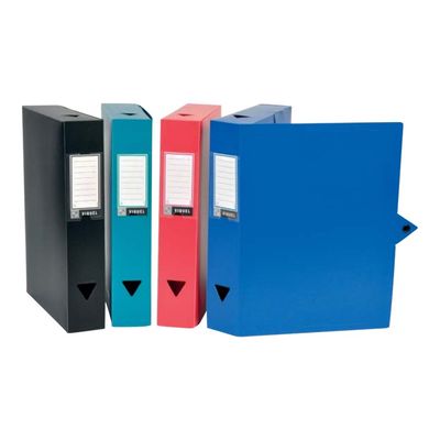 Viquel - Boîte de classement plastique - dos 60 mm - rouge