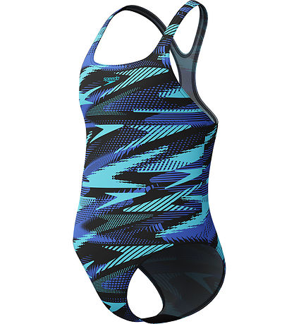 Speedo Badeanzug - HyperBoom Allover Medalist - Blau