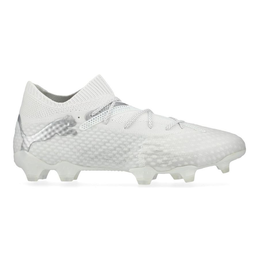 PUMA Future 7 Ultimate FG/AG White Pack - Blanc/Argenté