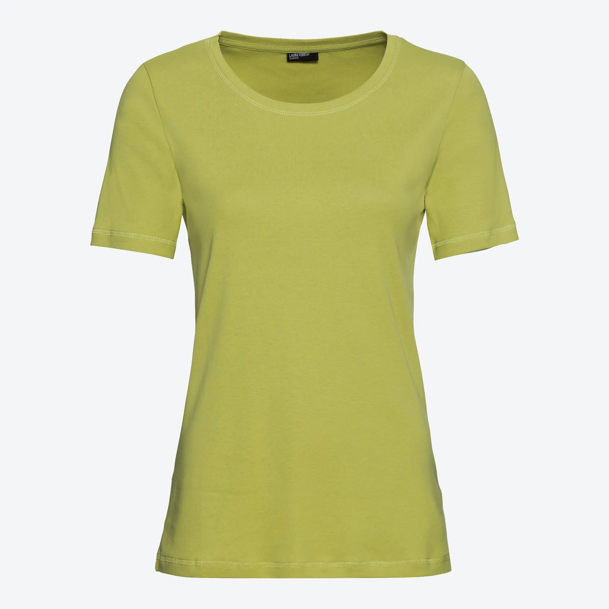 Damen-T-Shirt aus reiner Baumwolle