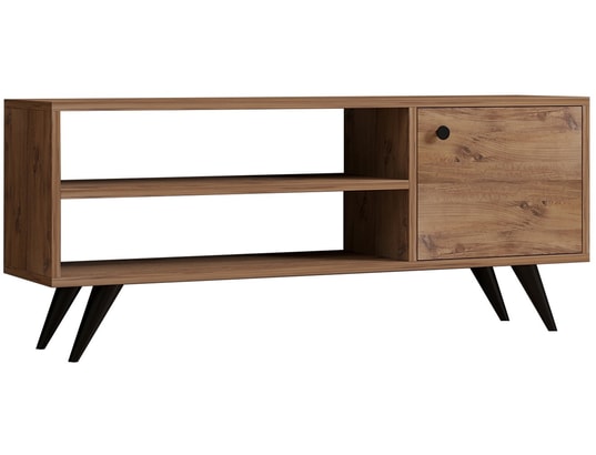 CONCEPT1 - Meuble TV Jena Pin Atlantique 120 x 50 x 29