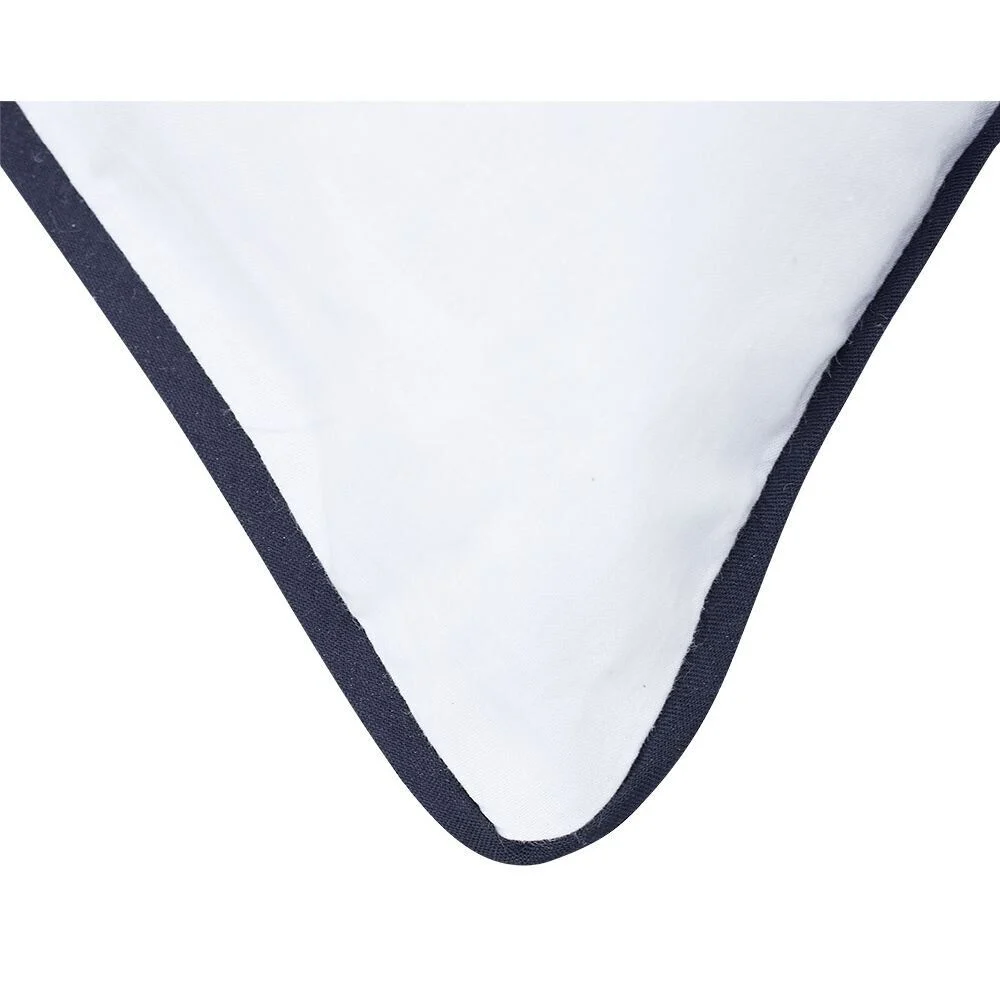 Parure de lit 2 personnes 260x240cm blanc uni