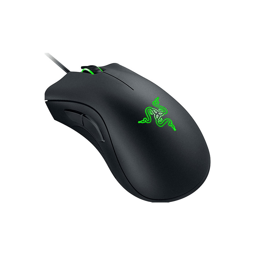 DeathAdder Essential Kabelgebundene Gaming Maus 6400 DPI USB Anschluss (RZ01-03850100-R3M1) - Schwarz