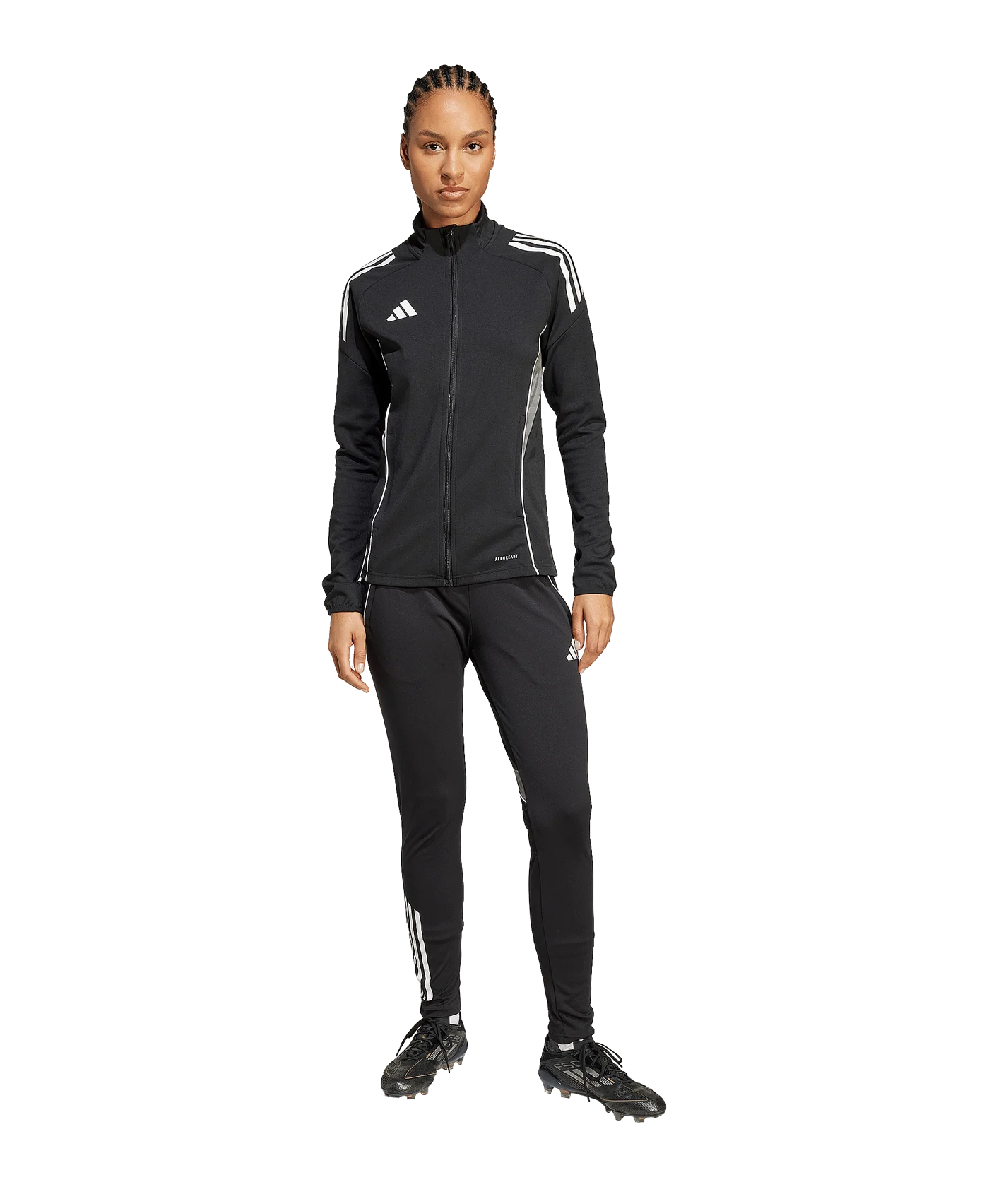 adidas Tiro 25 Competition Trainingsjacke Damen Schwarz