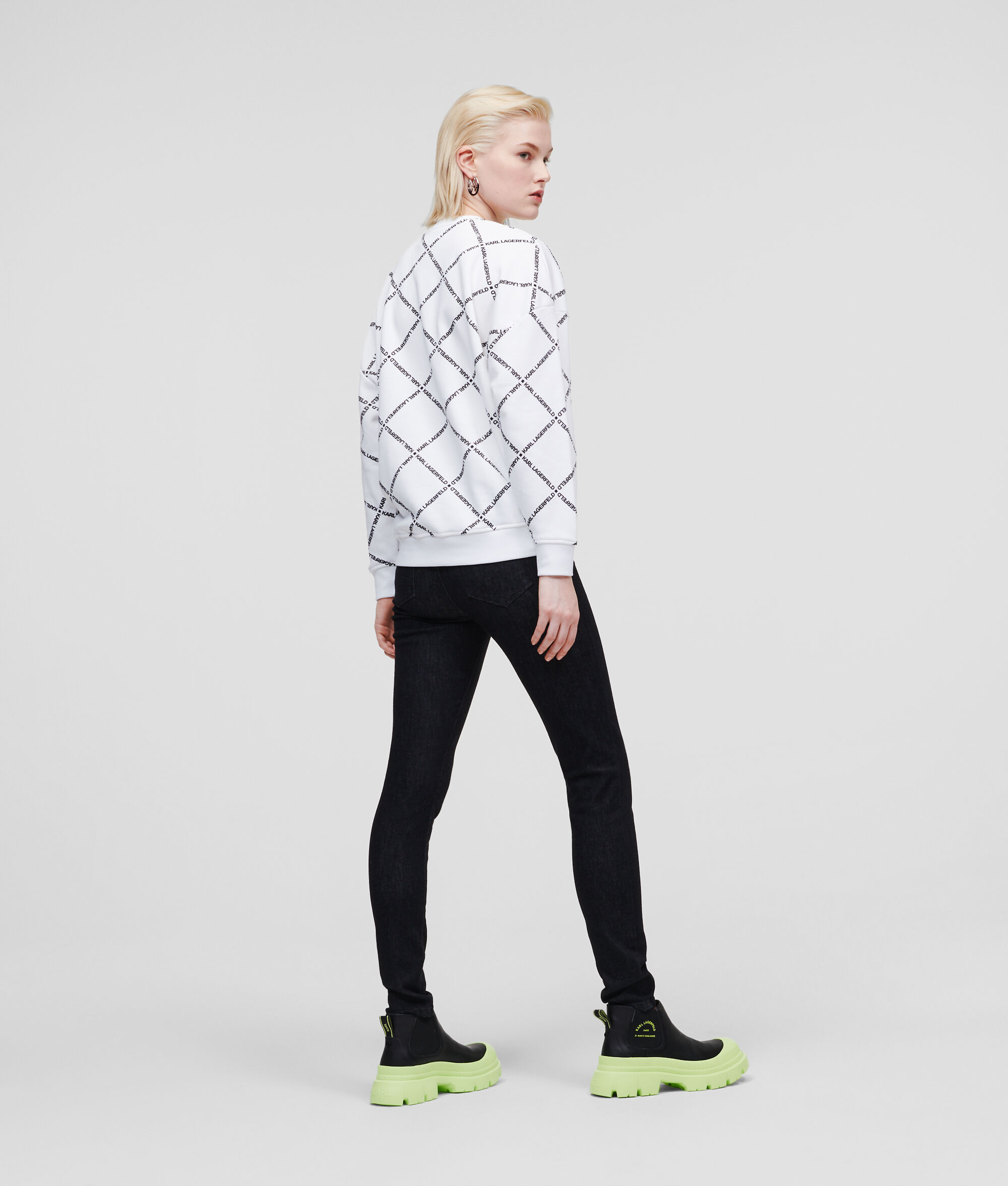 SWEAT-SHIRT IMPRIMÉ LOGO DIAMANT