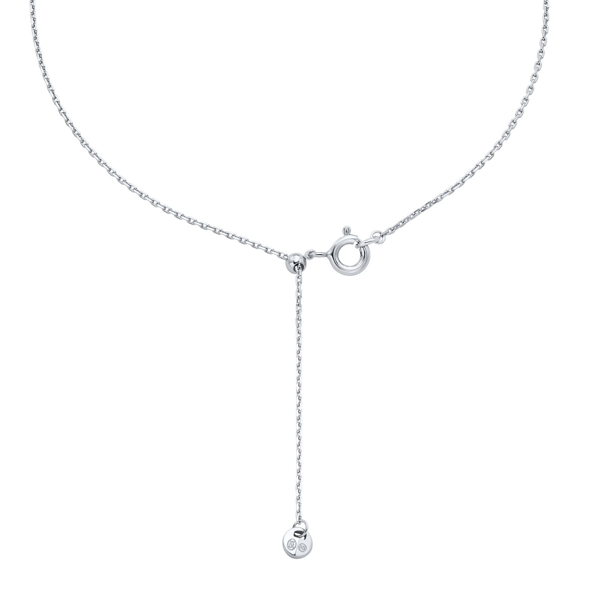 Collier MICHAEL KORS argent 925 rhodié zirconias 43 cm