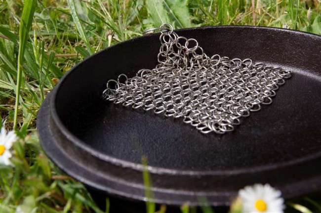 Petromax Ringreiniger XL für Guss- und Schmiedeeisen 20 x 20 x 1 cm