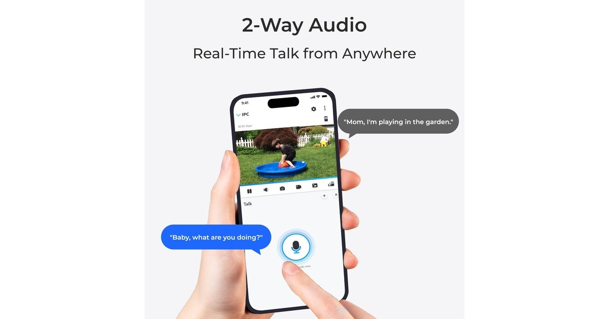 ReolinkP760 4K Dual-Lens PTZ camera met motion tracking  (Wit/zwart)
