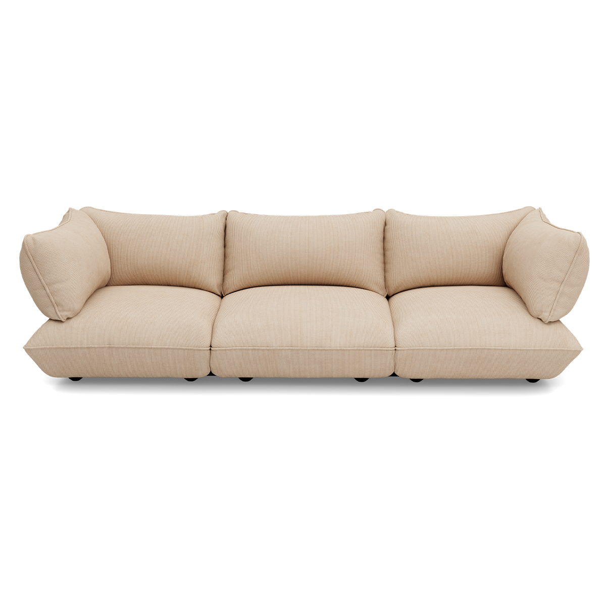 3-zitsbank Sumo cord recycled beige