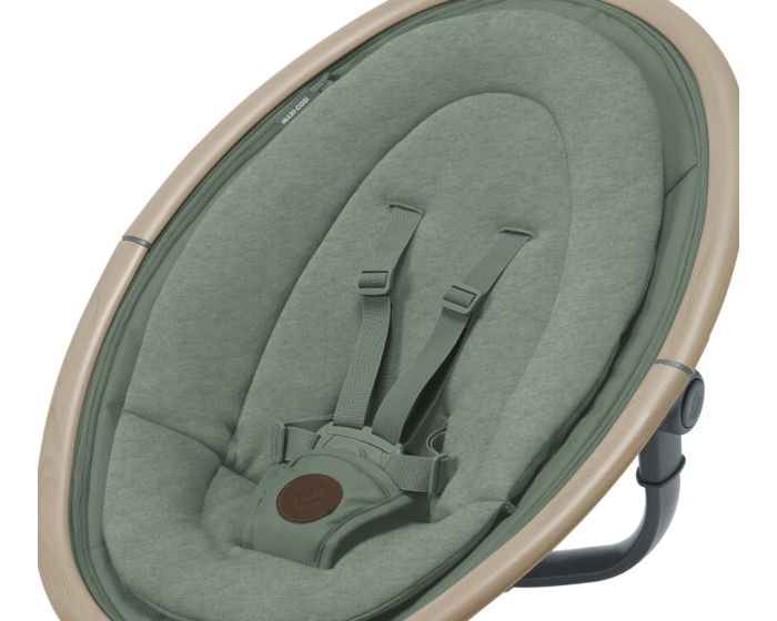 Cassia Elektrische Schaukel 0 - 6 M   0 - 9 kg    Automatische Bewegungserkennung  |    Um 360° drehbarer Sitz  |    12 beruhigende Melodien  |    Besonders geringes Gewicht |