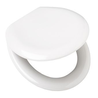Wisa Centaur closetzitting met deksel wit