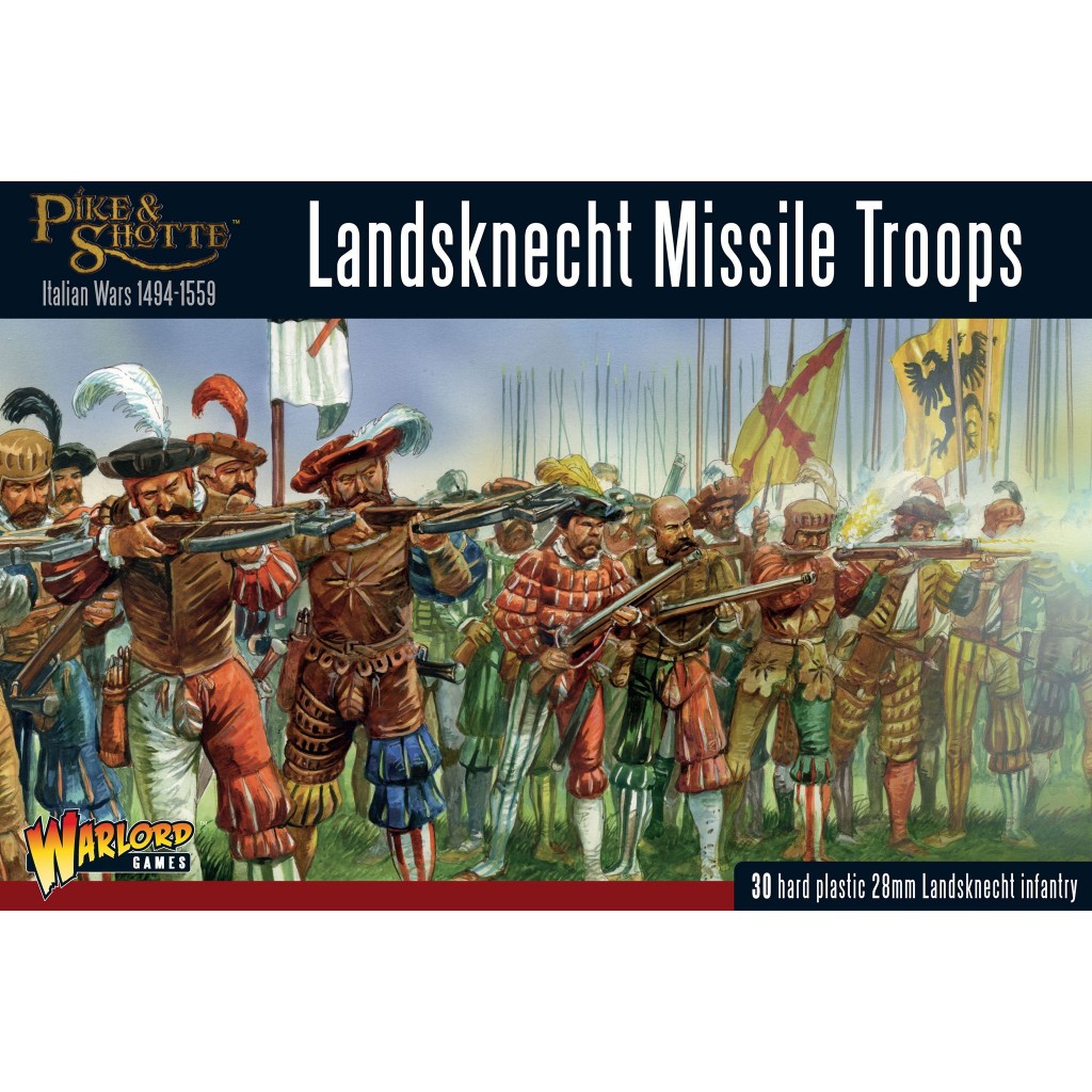 Pike & Shotte - Landsknecht Missile Troops