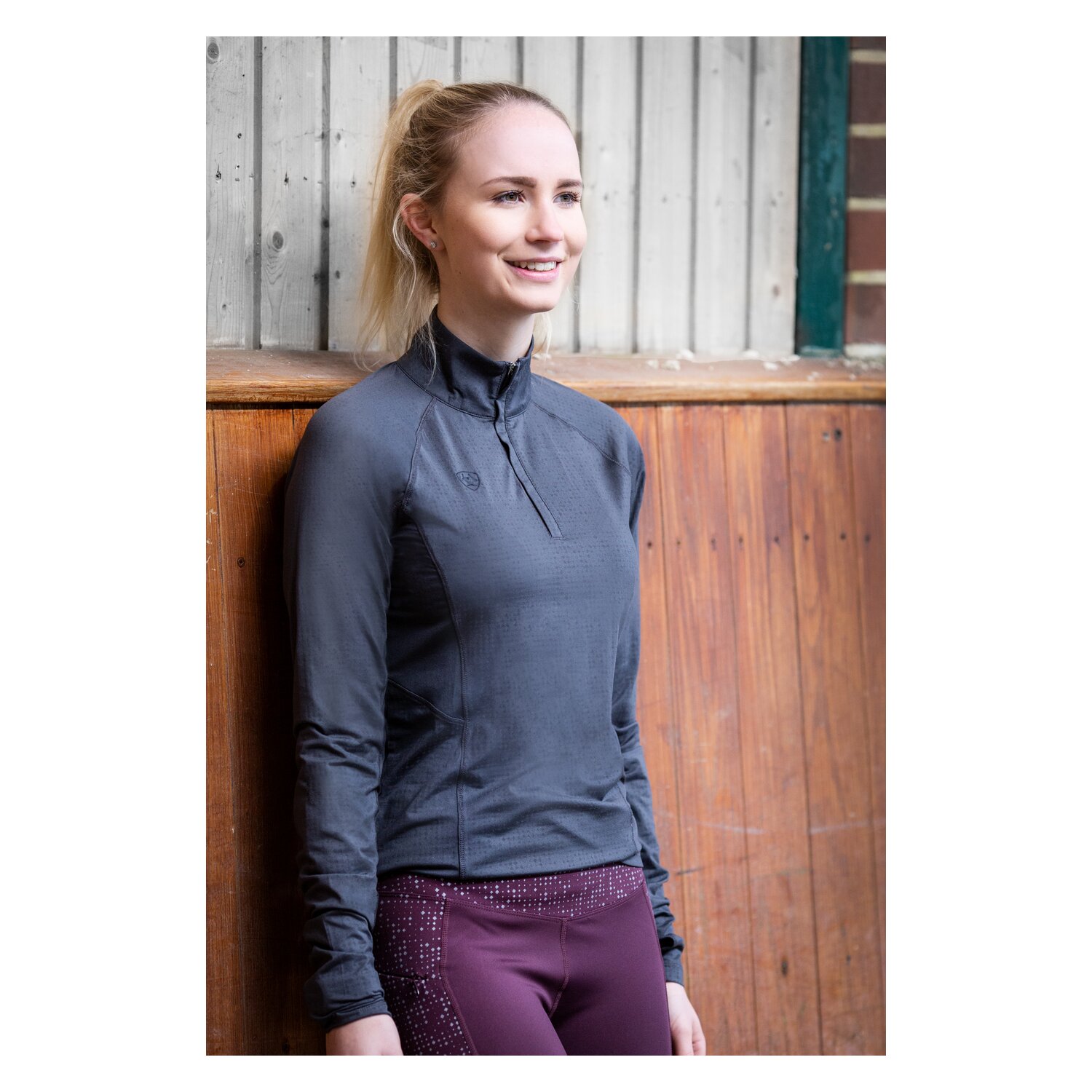 ARIAT Funktionsshirt Lumina Lowell - ebony