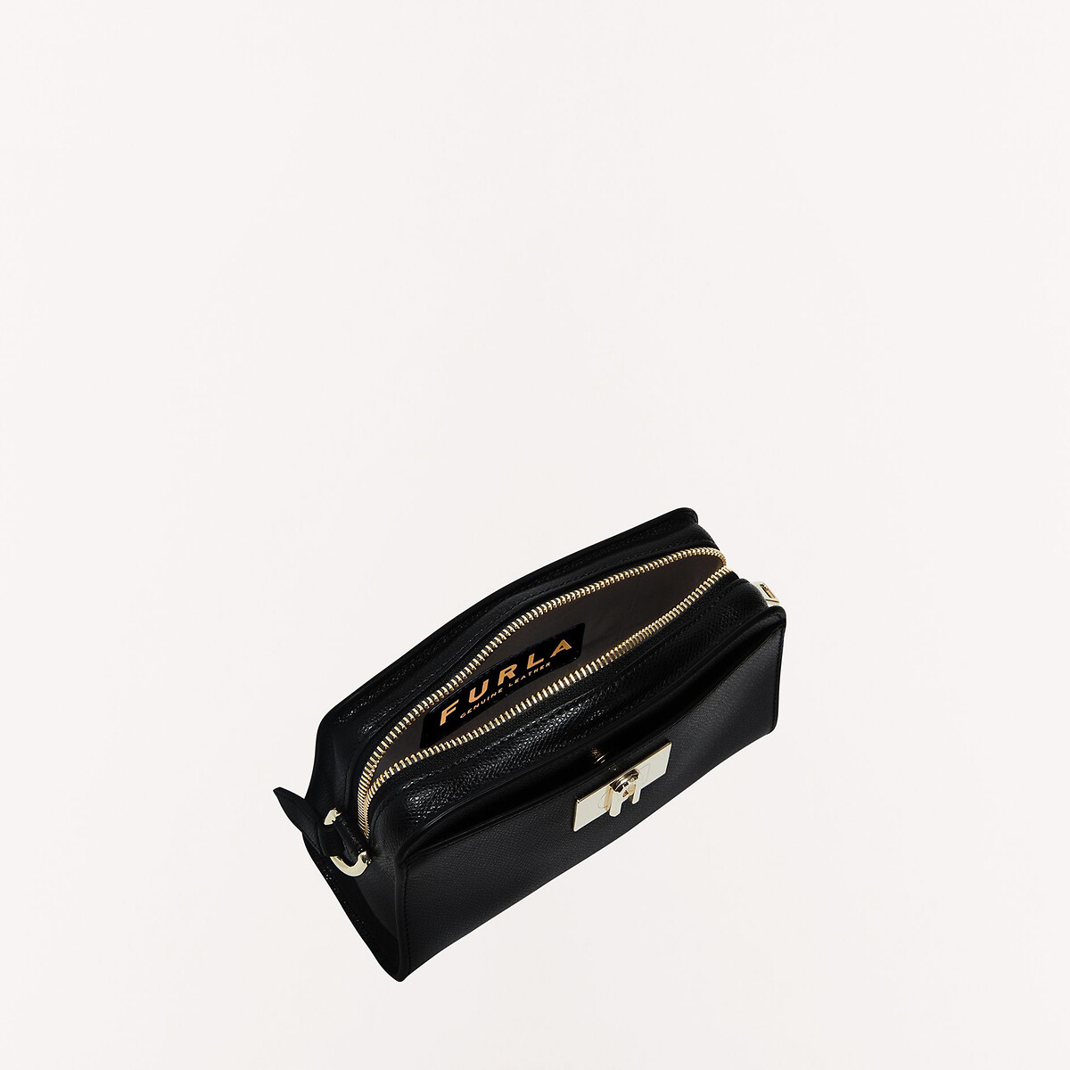 FURLA<br>Bolsa de ombro em couro 1927 Mini