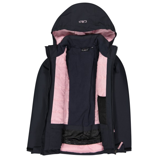 CMP - Girl's Jacket Snaps Hood Twill - Veste de ski