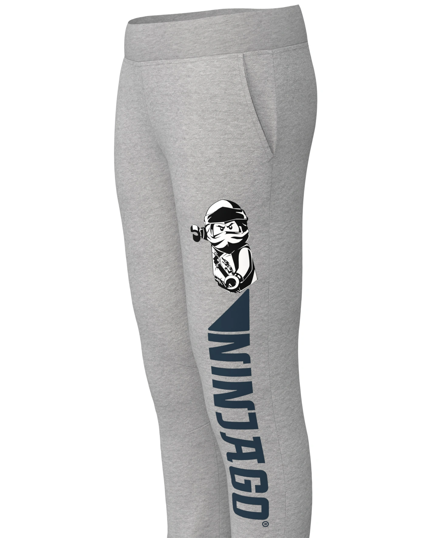 Sweathose M12010375 in grey melange