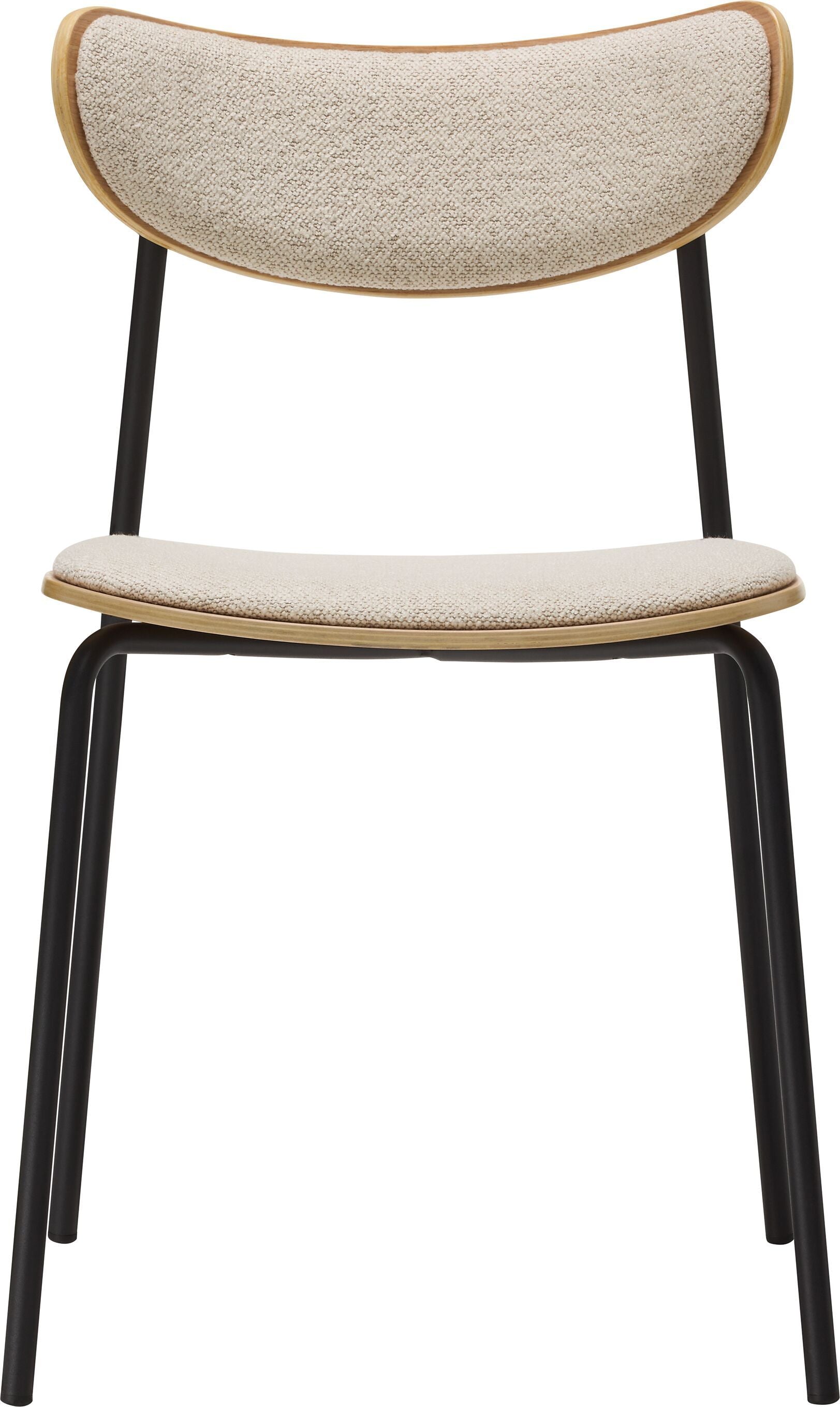 LENZO Stuhl - Beige / B: 49.0 cm x T: 52.0 cm x H: 82.0 cm