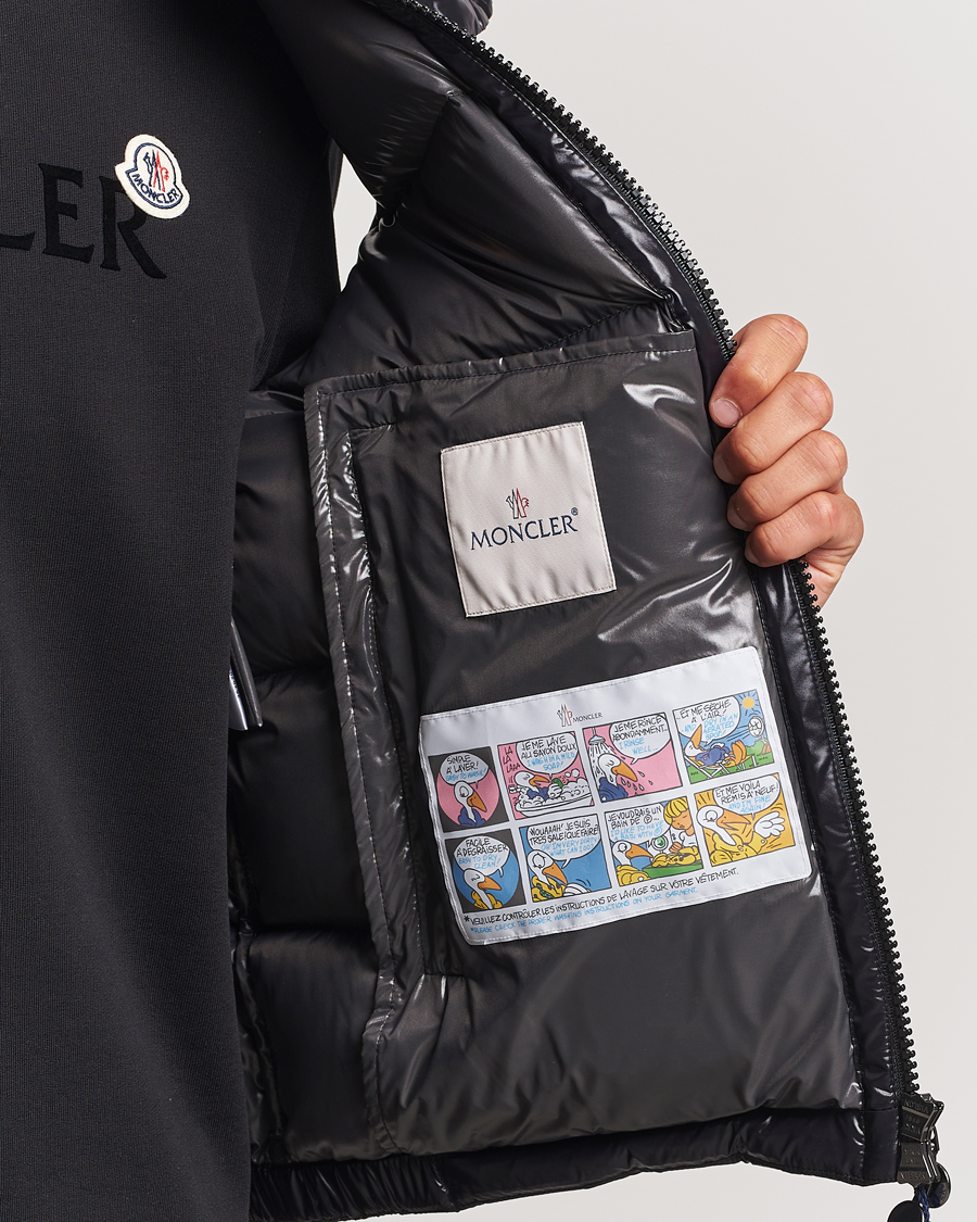 Moncler Bormes Down Vest Black