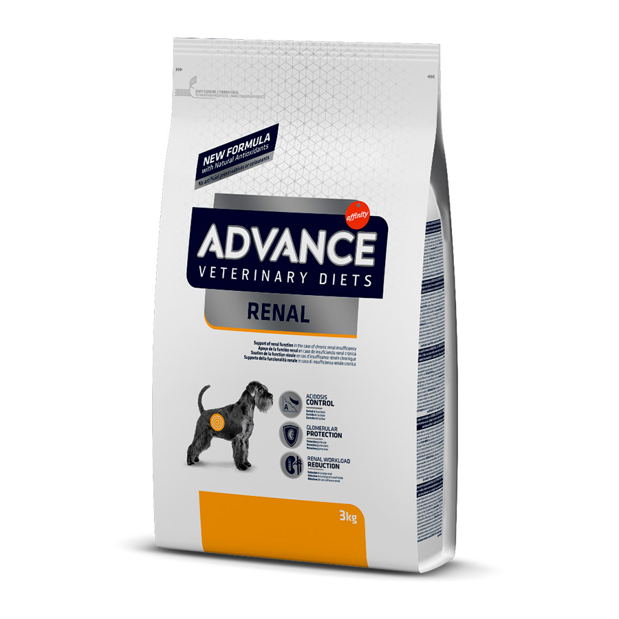 kg de ração Advance Veterinary Diets Renal para cães
