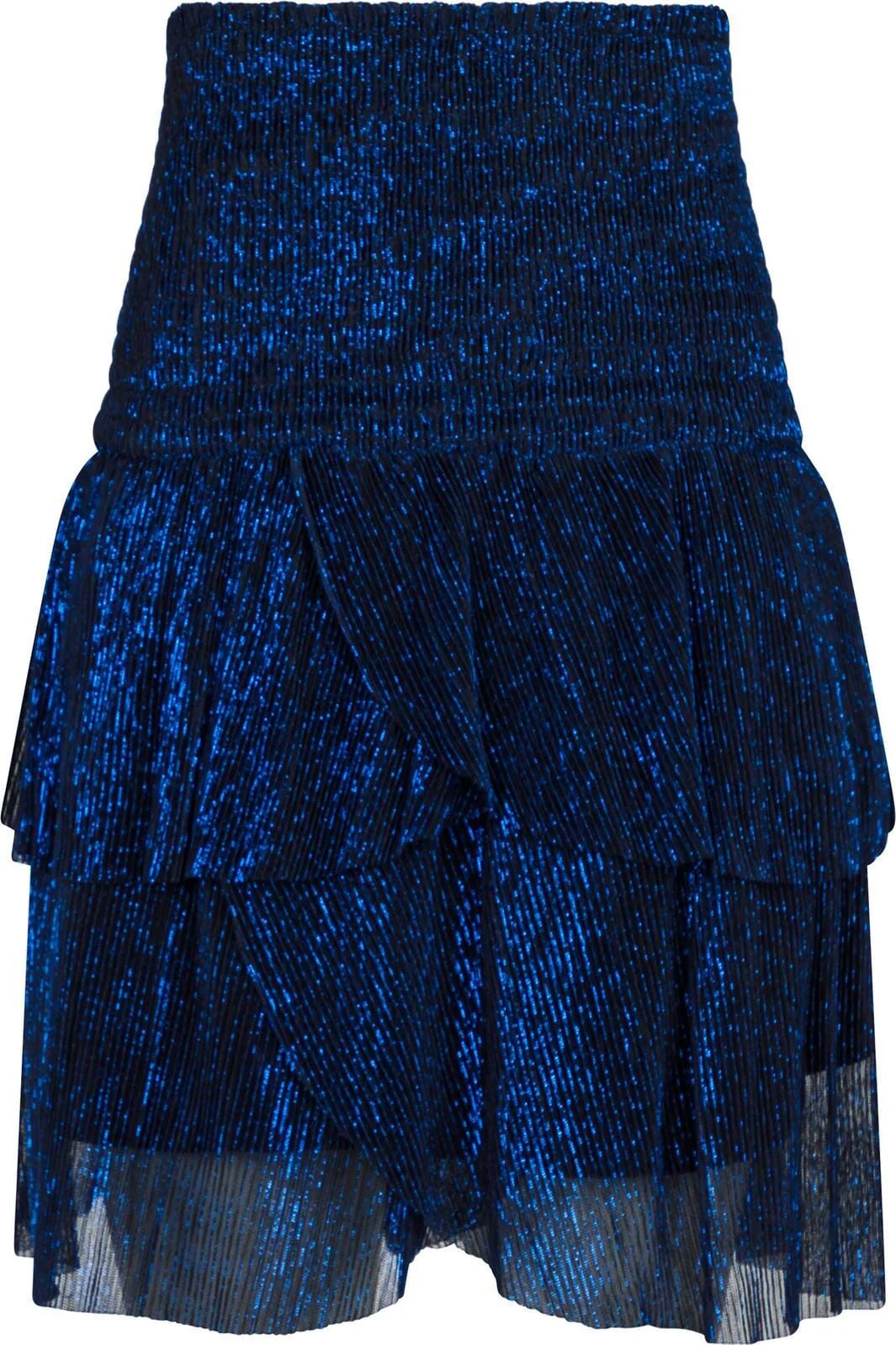 Neo Noir Carin Glitz Skirt blue