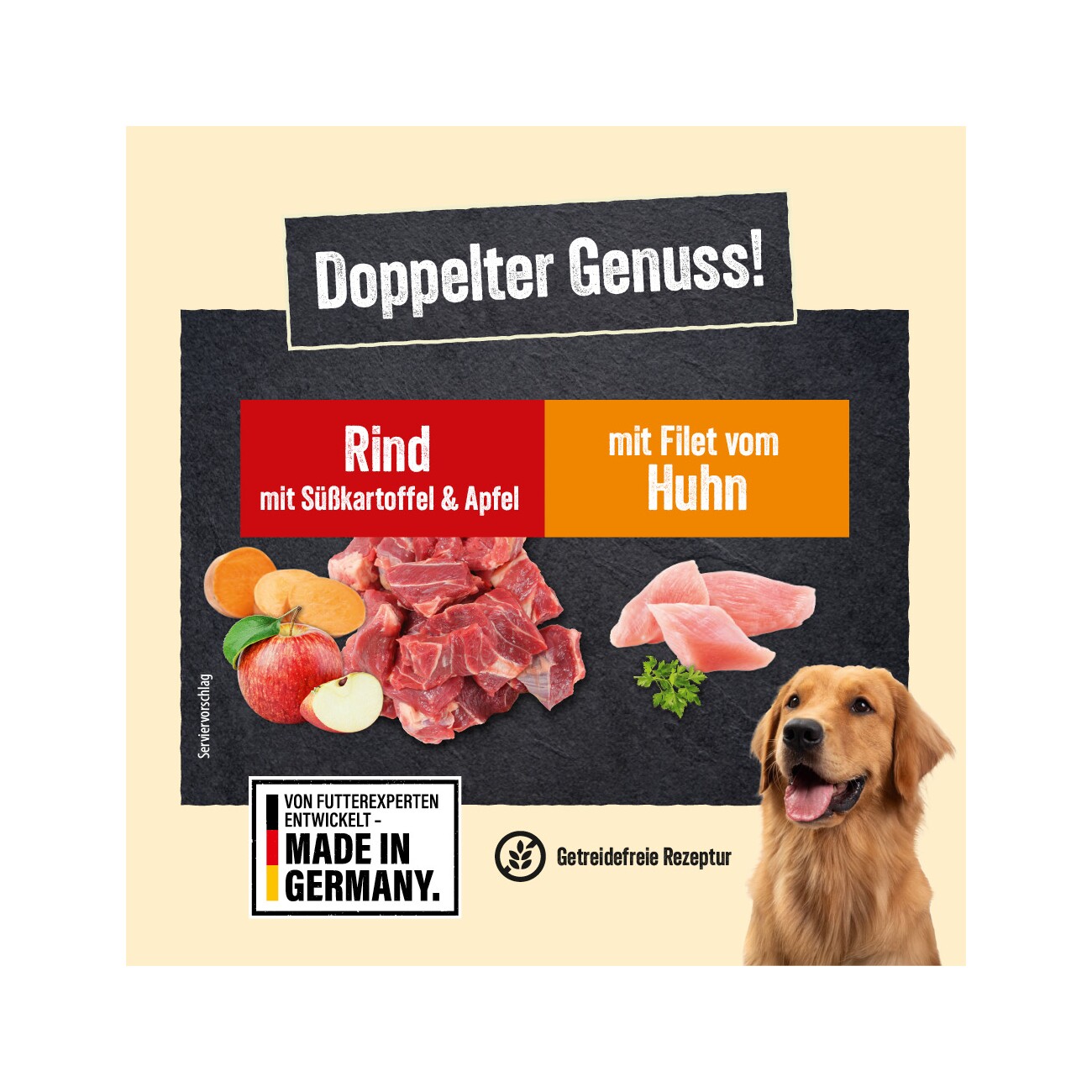 NutriQM Nassfutter Rind
